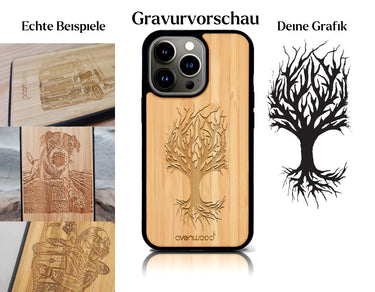 INDIVIDUEL iPhone 15 Pro bambou plastique